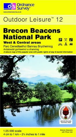 [94588] %Read@ Brecon Beacons National Park: Western and Central Areas (Outdoor Leisure Maps) - Ordnance Survey !e.P.u.b@