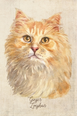 8729f] ~D.o.w.n.l.o.a.d* Ginger Longhair Cat Portrait Notebook: Blank Dot Grid Journal for Cat Lovers, Cat Mom, Cat Dad and Pet Owners 6x9 5MM Dot Grid Pages - Pet Lovers Universe ~e.P.u.b!